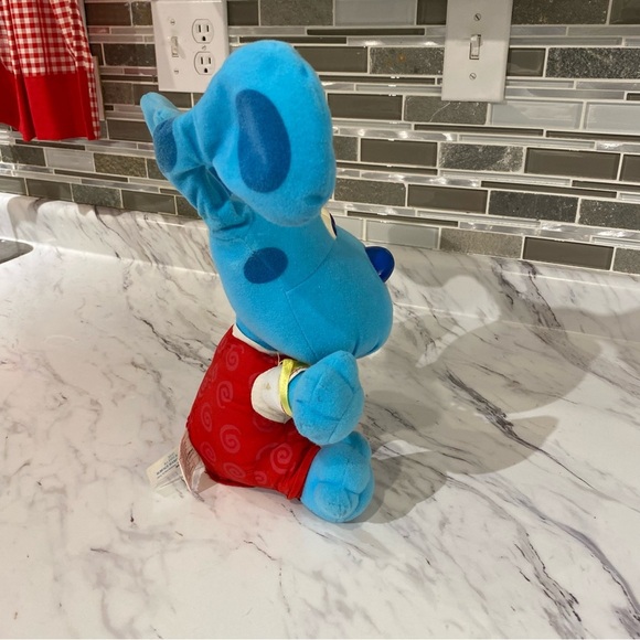 Vintage Fisher Price Blues Clues Blues All Ears interactive singing plush - Picture 7 of 14